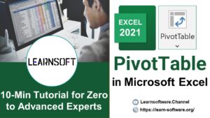 Pivot Table in Microsoft Excel 2021